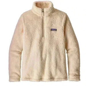 Patagonia Los Gatos 1/4 Zip High Pile Fleece Pullover‎ Calcium size small